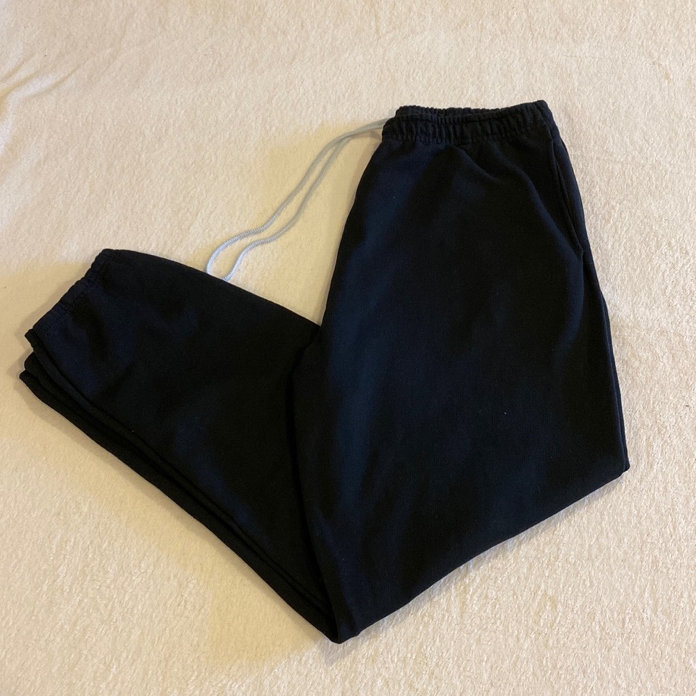 Athletic Works Black Jogger Sweatpants